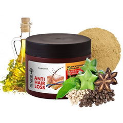 Dr. Santé Masque anti-chute de cheveux stimulant la croissance des cheveux faibles